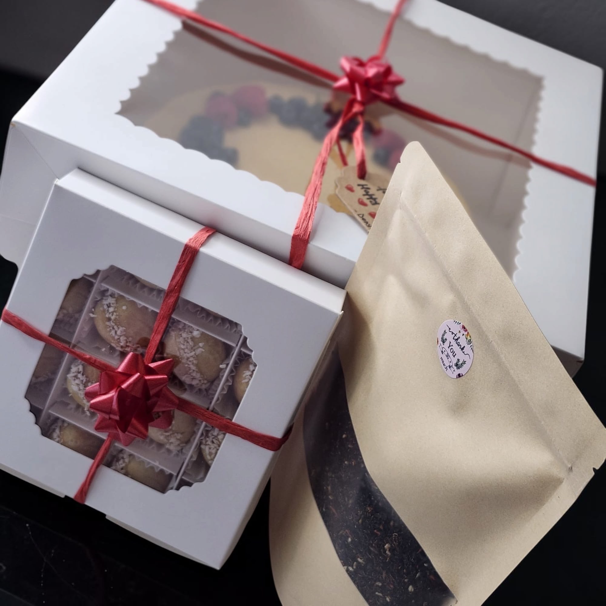 Sweet Gift Box β Homemade Desserts & Tea