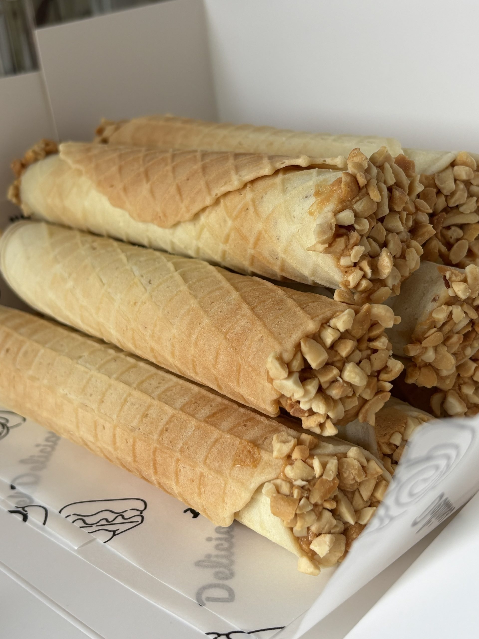 Ukrainian Wafer Rolls with Dulce de Leche Cream
